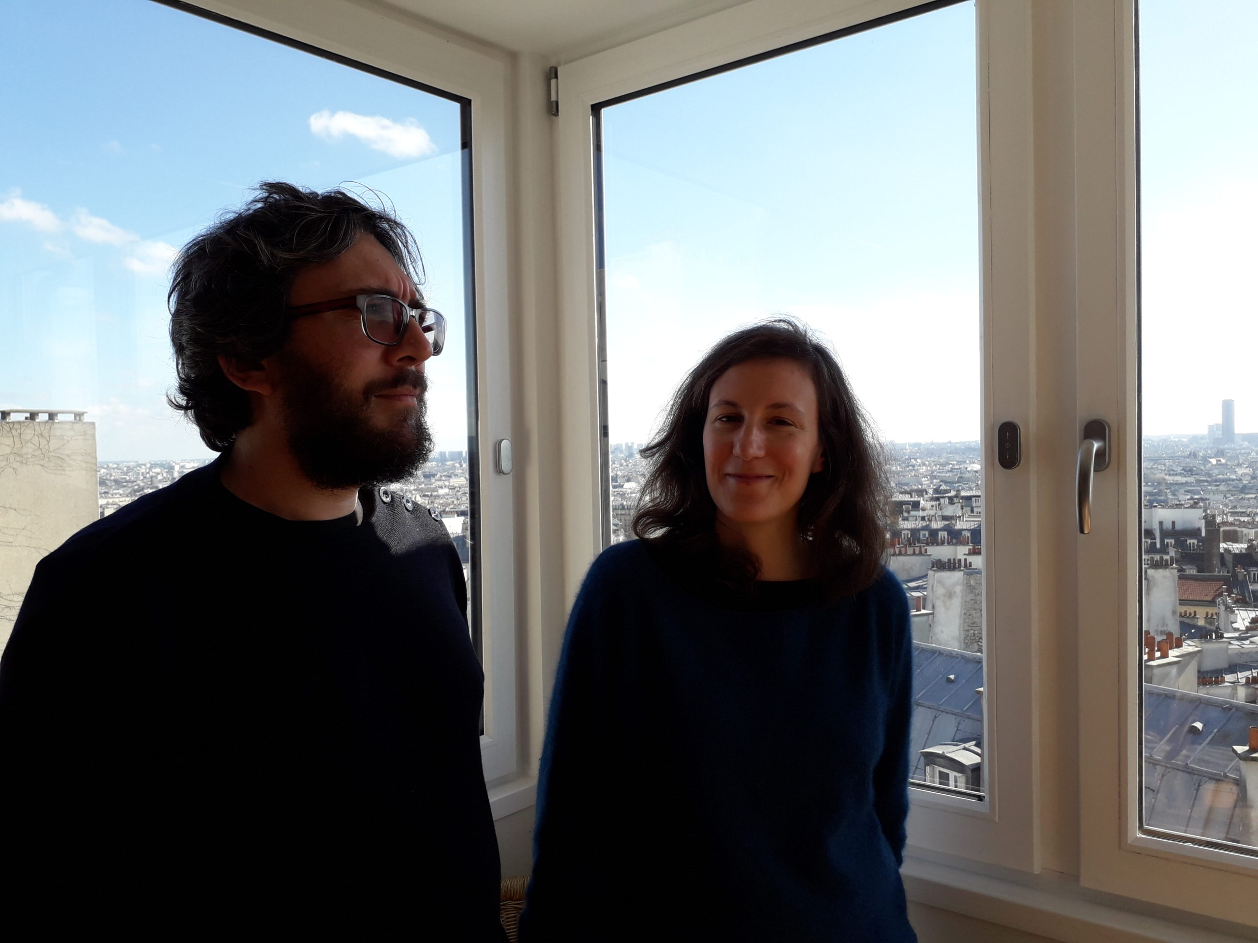 Nadège Lachassagne et Iwan Burgaud, cogérants de D-503